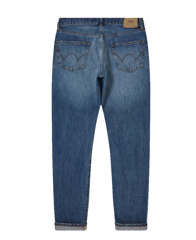 Spezial Madrid Edwin Slim Tapered Jeans Blue Mid Dark Wash