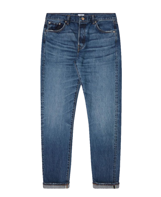 spezial madrid Edwin Slim Tapered Jeans Blue Mid Dark Wash