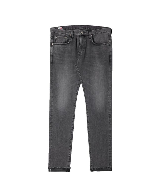 spezial madrid Edwin Slim Tapered Jeans - Made in Japan - Black Gray Used L32