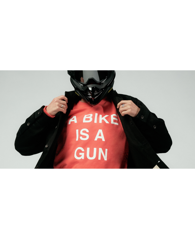 Spezial Madrid El Solitario A Bike Is A Gun Sweatshirt Red