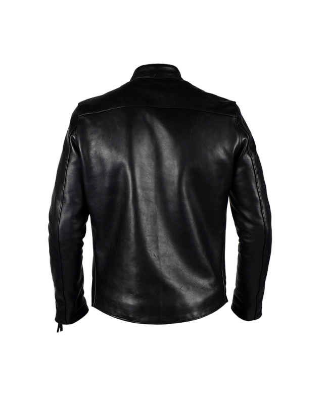 Spezial Madrid El Solitario Kraken Leather Jacket Black