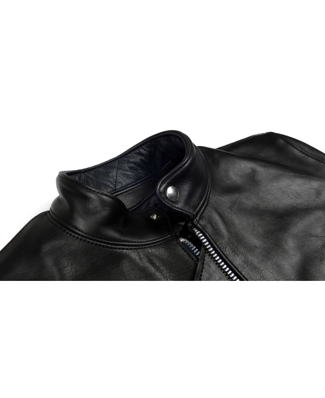 Spezial Madrid El Solitario Kraken Leather Jacket Black