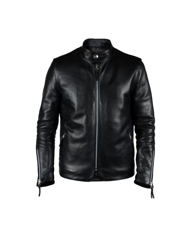 spezial madrid El Solitario Kraken Leather Jacket Black