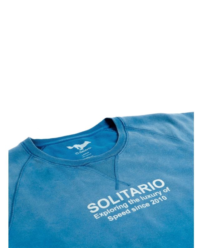 Spezial Madrid El Solitario Luxury Of Speed Sweatshirt Faded Blue