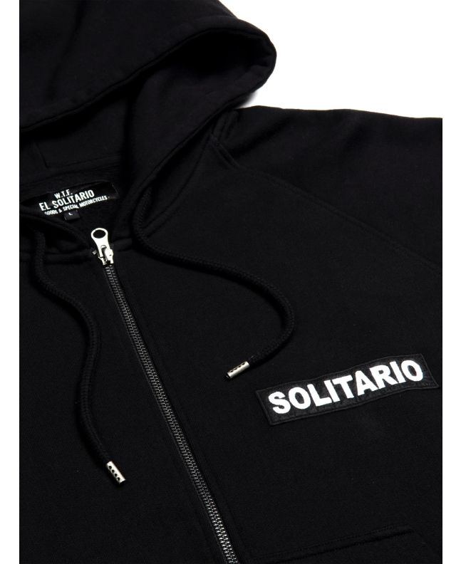 Spezial Madrid El Solitario Respect Hoodie Sweatshirt Black