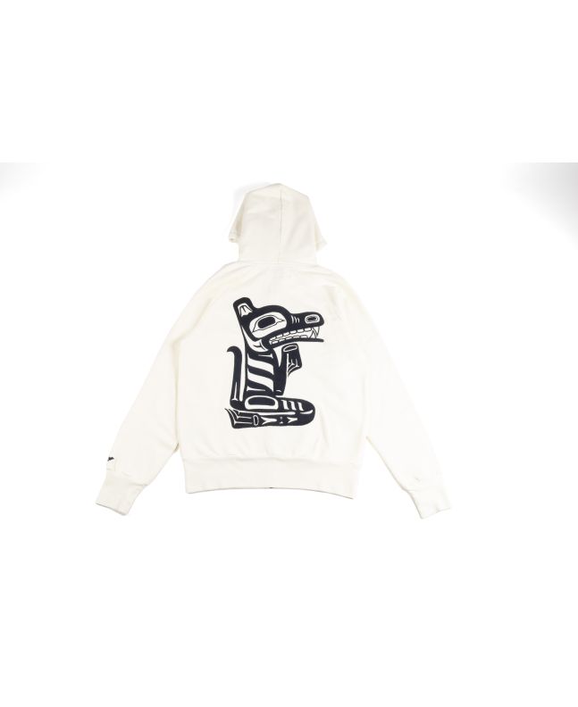 Spezial Madrid El Solitario Totem Hoodie Sweatshirt White