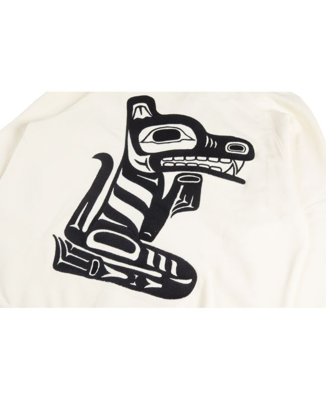 Spezial Madrid El Solitario Totem Hoodie Sweatshirt White