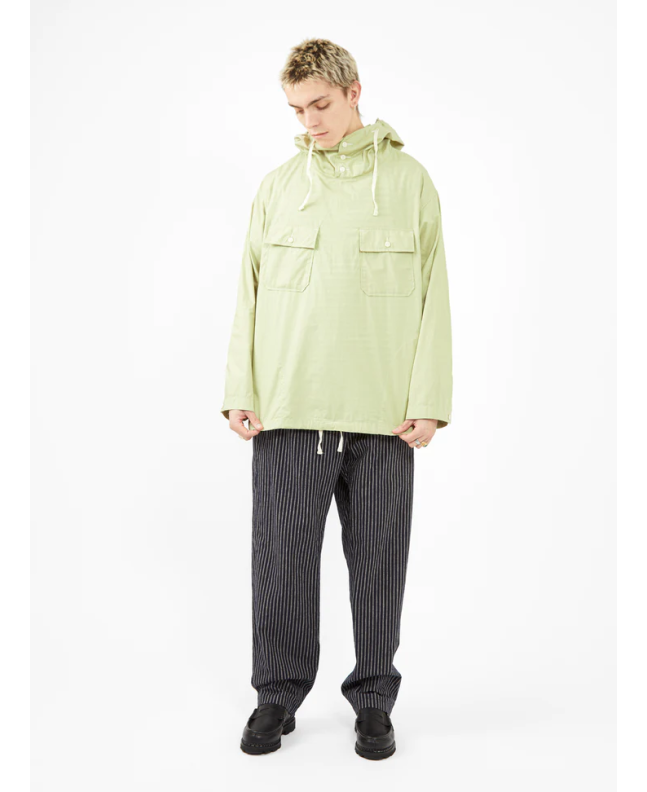 Spezial Madrid Engineered Garments Cagoule Overshirt Lime Superfine Poplin