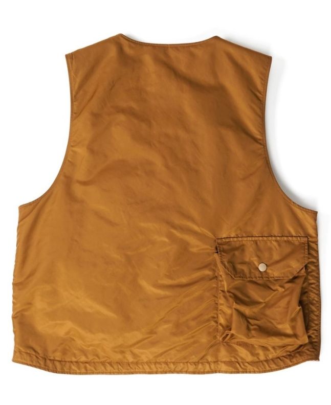 Spezial Madrid Engineered Garments Cover Vest Coyote Flight Satin