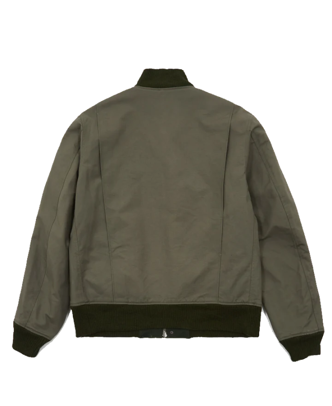 Spezial Madrid Engineered Garments Deck Jacket Olive Cotton Double Cloth