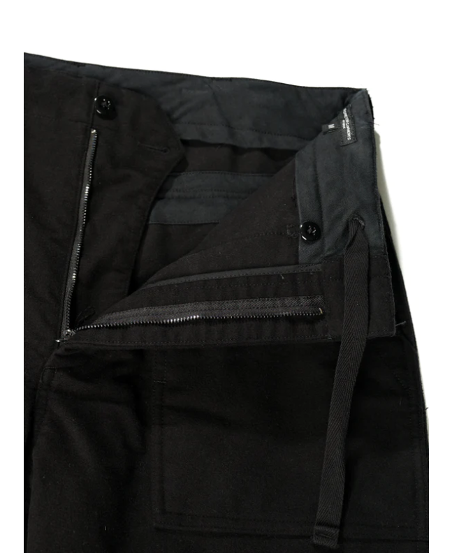 Spezial Madrid Engineered Garments Fatigue Pants Black Cotton Moleskin