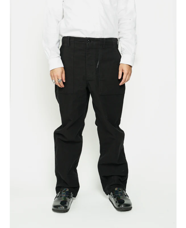 Spezial Madrid Engineered Garments Fatigue Pants Black Cotton Moleskin