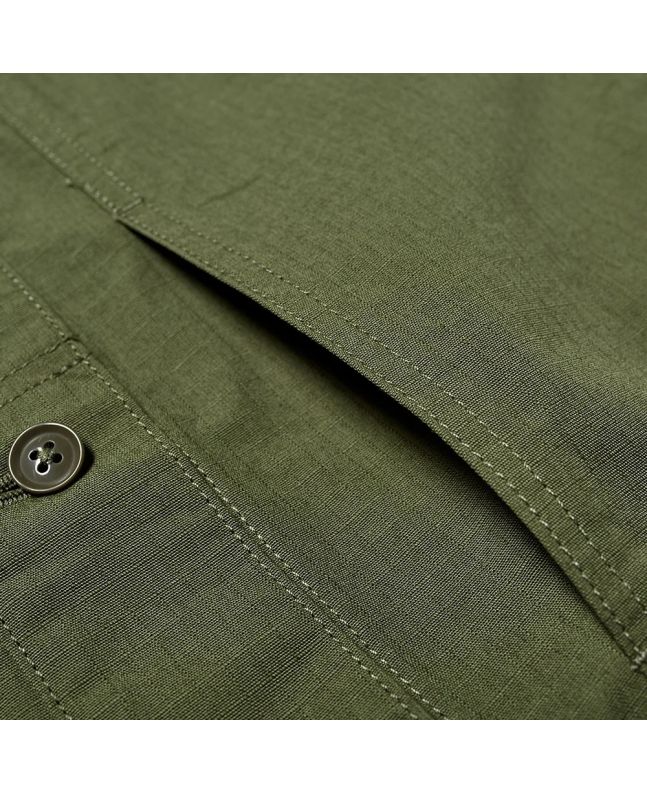 Spezial Madrid Engineered Garments Fatigue Shirt Jacket Olive Cotton Ripstop