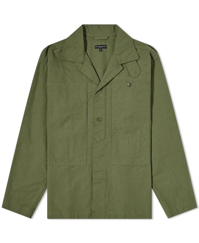 spezial madrid Engineered Garments Fatigue Shirt Jacket Olive Cotton Ripstop