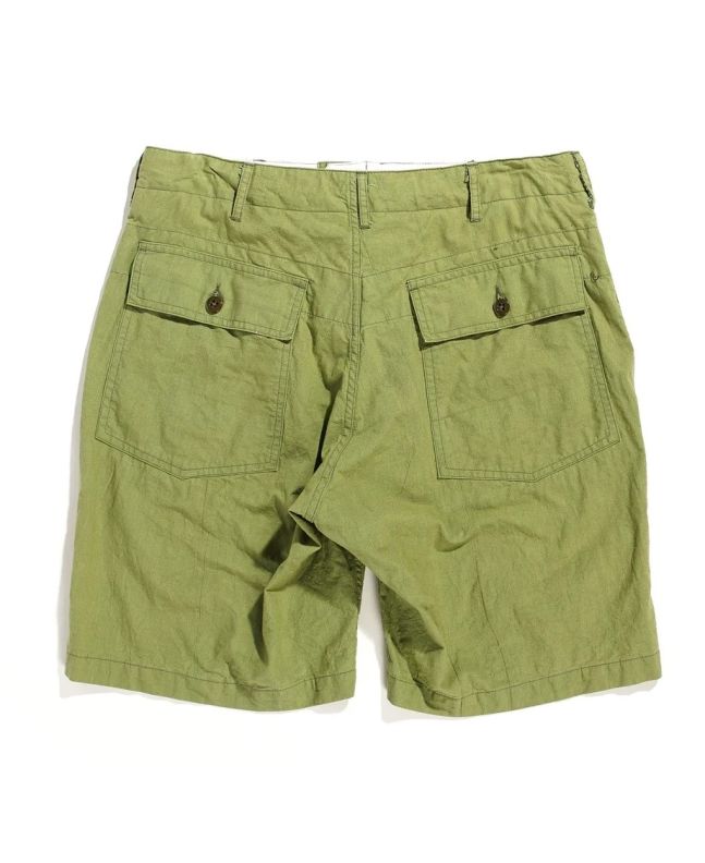 Spezial Madrid Engineered Garments Fatigue Short Olive Cotton Sheeting