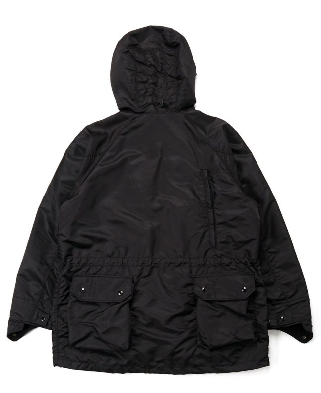 Spezial Madrid Engineered Garments Field Parka Black Flight Satin Nylon