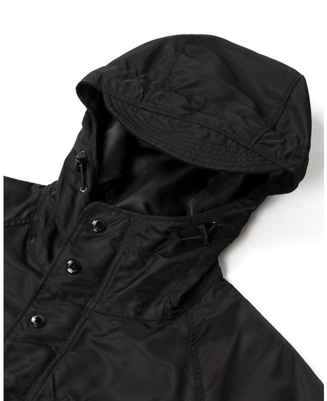 Spezial Madrid Engineered Garments Field Parka Black Flight Satin Nylon