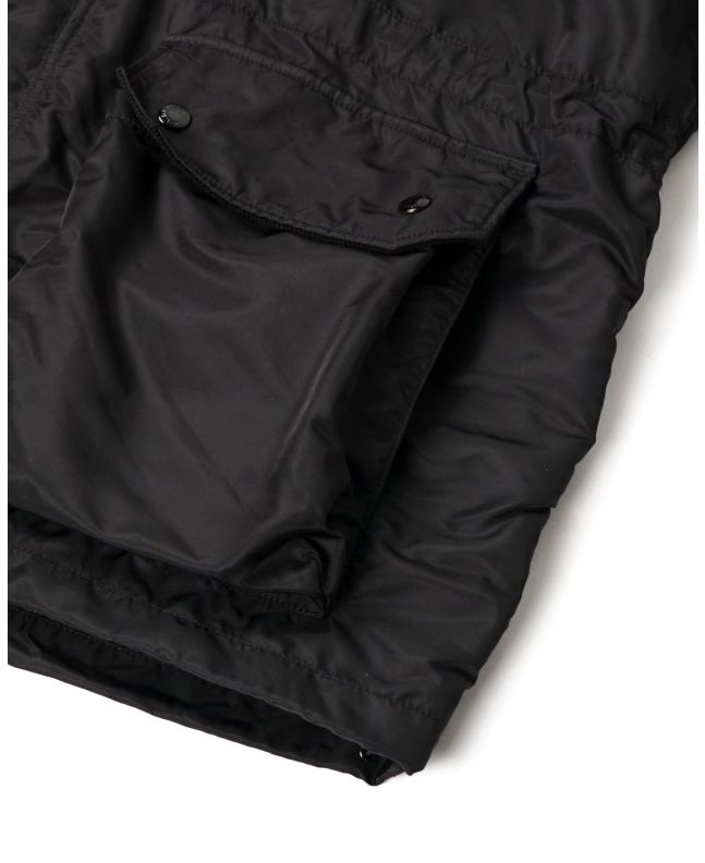Spezial Madrid Engineered Garments Field Parka Black Flight Satin Nylon