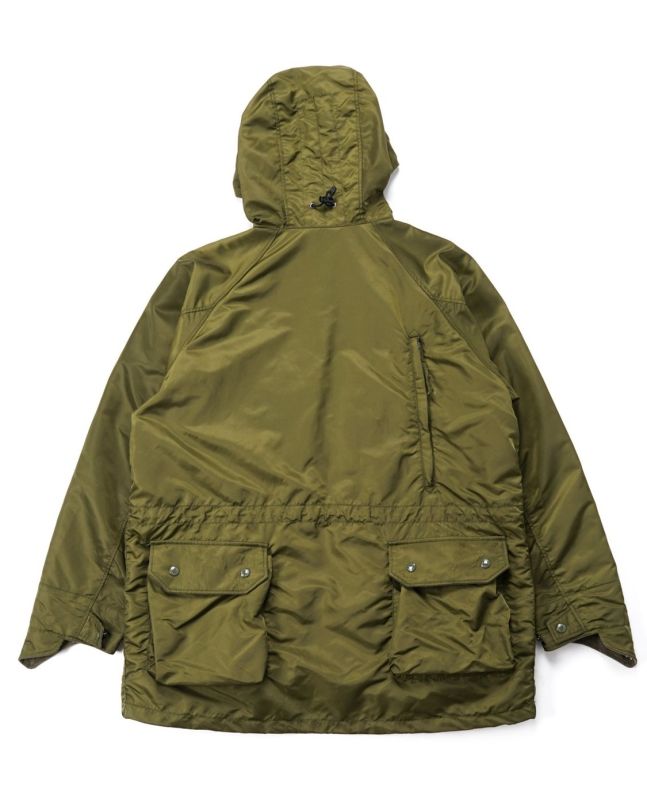 Spezial Madrid Engineered Garments Field Parka Olive Flight Satin Nylon