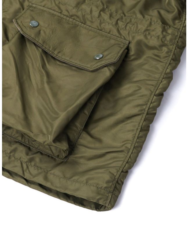 Spezial Madrid Engineered Garments Field Parka Olive Flight Satin Nylon