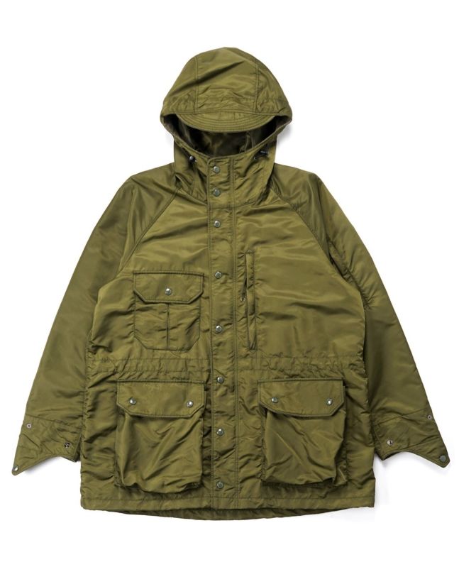 Spezial Madrid Engineered Garments Field Parka Olive Flight Satin Nylon
