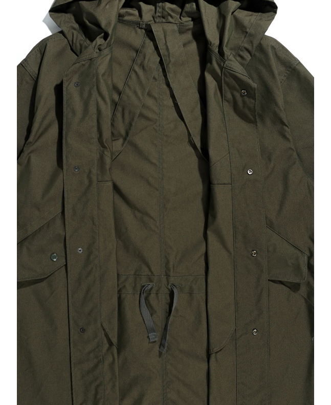 Spezial Madrid Engineered Garments Highland Parka Weather Olive Poplin