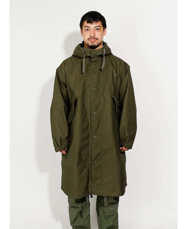 Spezial Madrid Engineered Garments Highland Parka Weather Olive Poplin