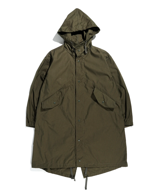 Spezial Madrid Engineered Garments Highland Parka Weather Olive Poplin