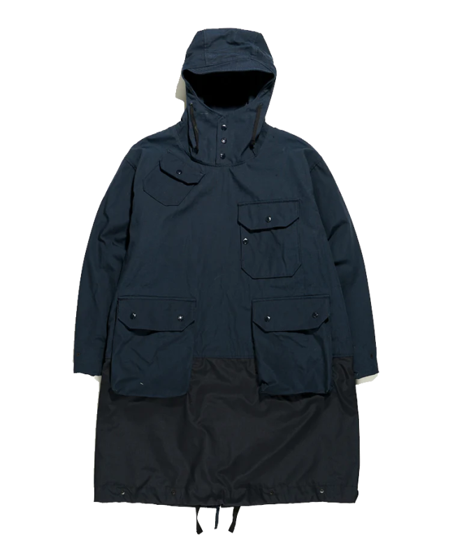 spezial madrid Engineered Garments Over Parka Dark Navy Heavyweight Cotton Ripstop