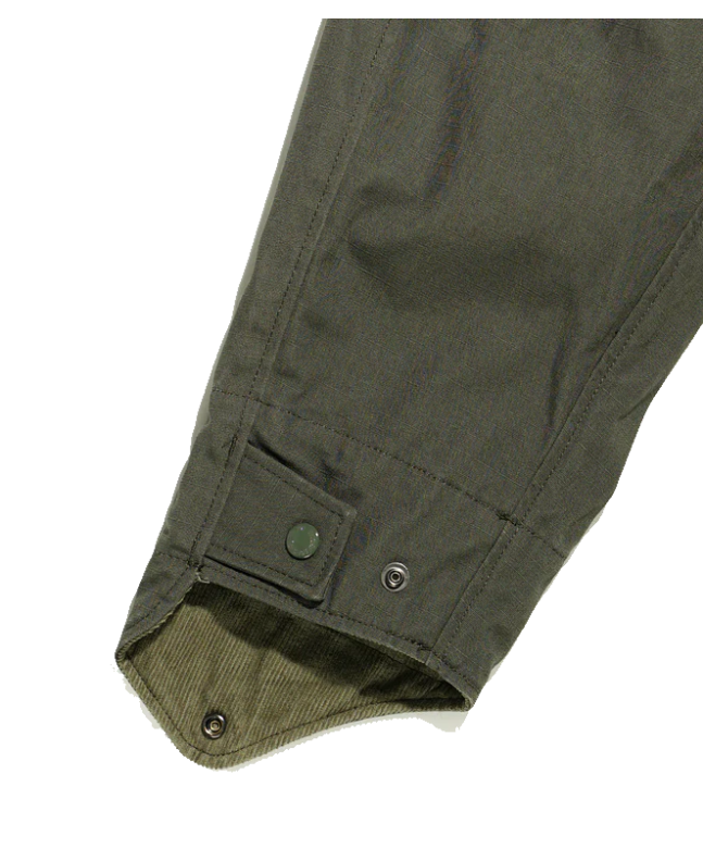 Spezial Madrid Engineered Garments Over Parka Olive Heavyweight Cotton Ripstop