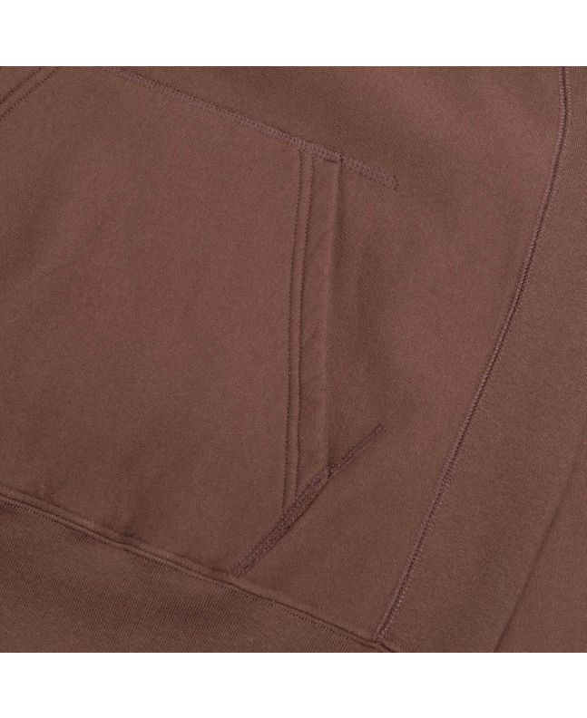 Spezial Madrid Engineered Garments Raglan Hoody Brown Cotton Heavy Fleece