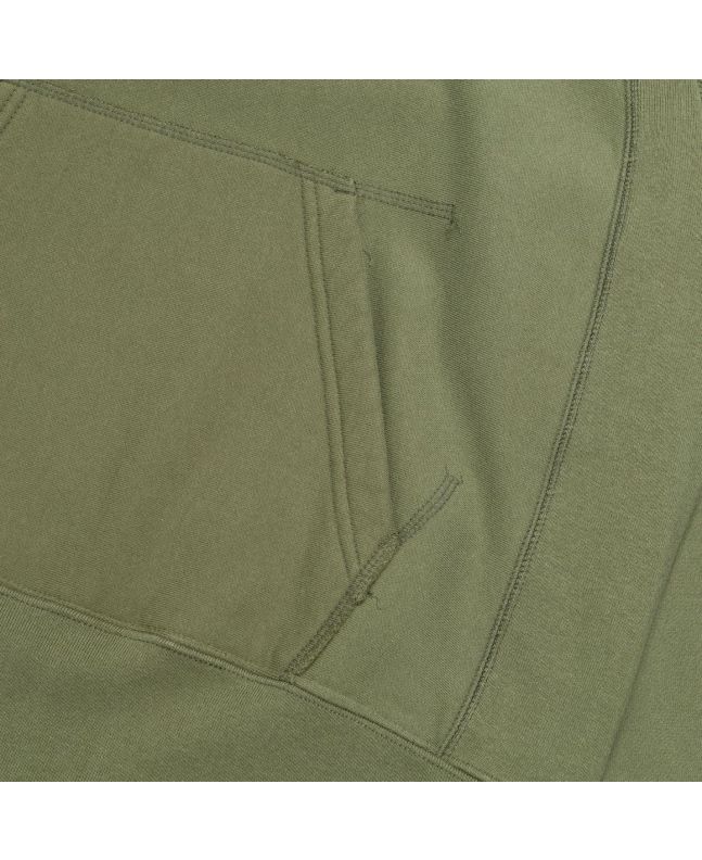 Spezial Madrid Engineered Garments Raglan Hoody Olive Cotton Heavy Fleece