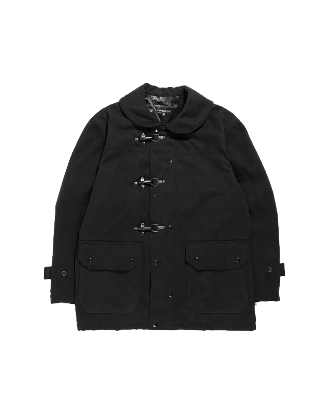 Spezial Madrid Engineered Garments Short Duffle Jacket Black Polyester