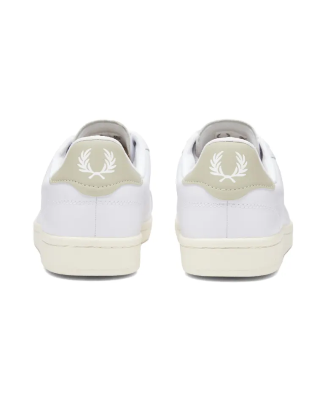 Spezial Madrid Fred Perry Authentic B721 Leather Sneaker White & Ight Oyster