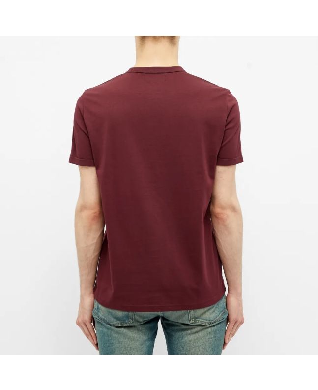 Spezial Madrid Fred Perry Authentic Embroidered Shield Tee Mahogany