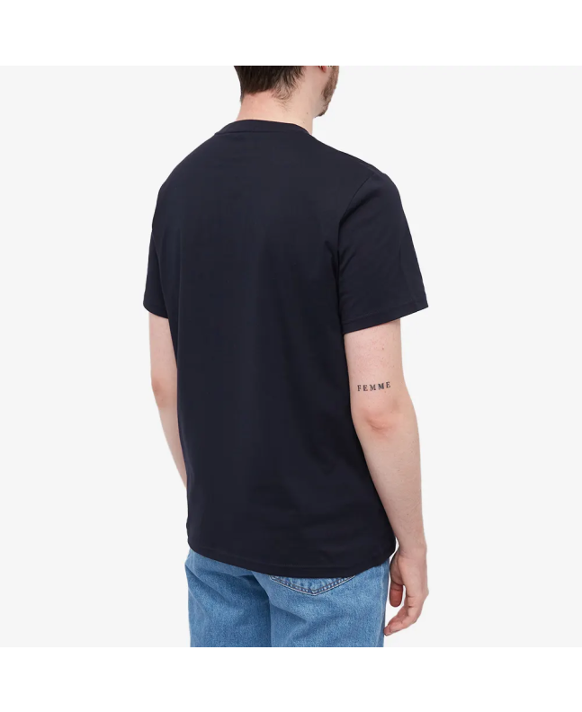 Spezial Madrid Fred Perry Authentic Small Embroidered Logo Tee Navy