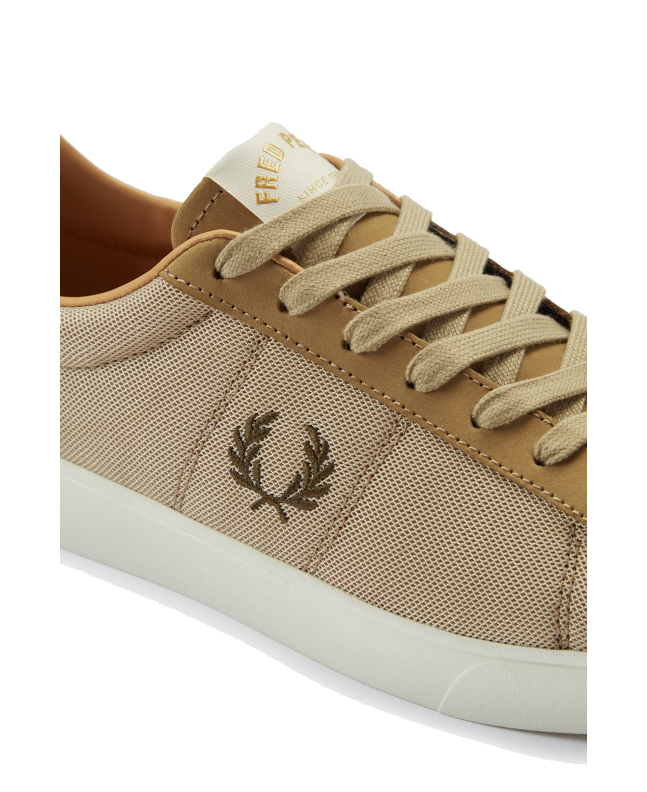 Spezial Madrid Fred Perry Authentic Spencer Mesh Nubuck Warm Stone