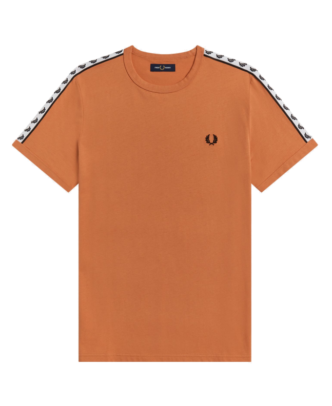 spezial madrid Fred Perry Authentic Taped Ringer Tee Court Clay