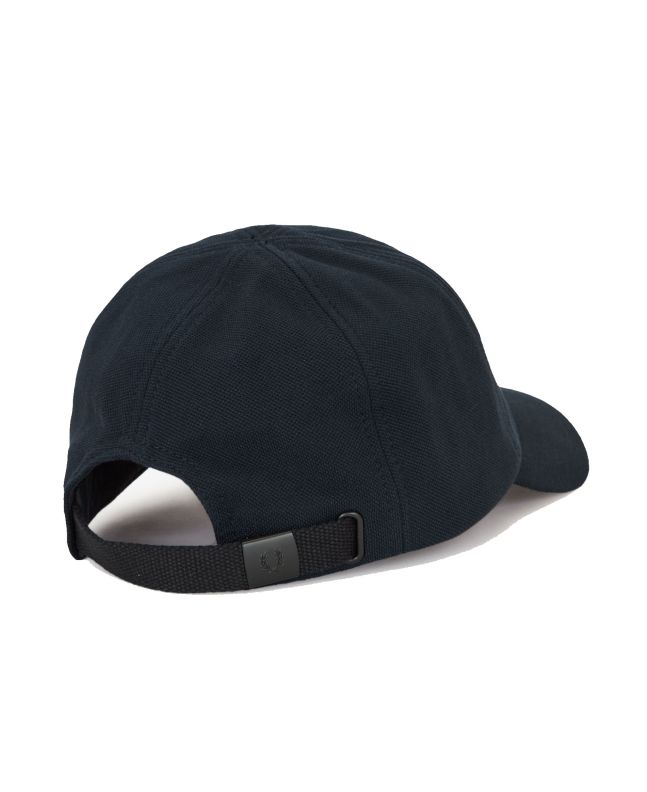 Spezial Madrid Fred Perry Classic Pique Cap Navy & Shaded Stone