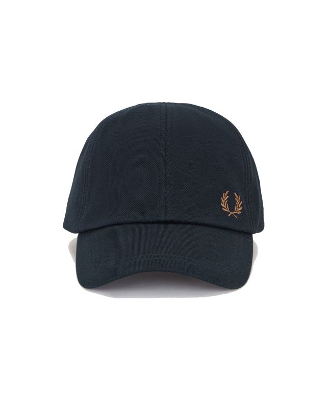 Spezial Madrid Fred Perry Classic Pique Cap Navy & Shaded Stone
