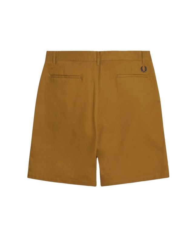 Spezial Madrid Fred Perry Classic Twill Shorts Caramel