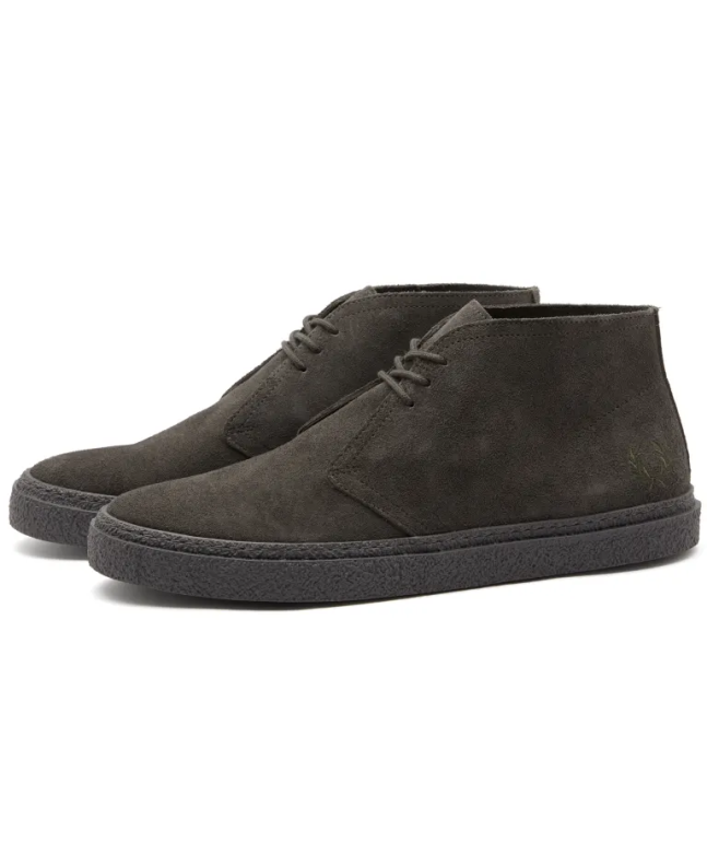 spezial madrid Fred Perry Hawley Boot Suede Field Green