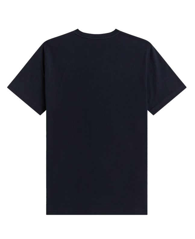 Spezial Madrid Fred Perry Laurel Wreath Graphic Tee Dark Navy