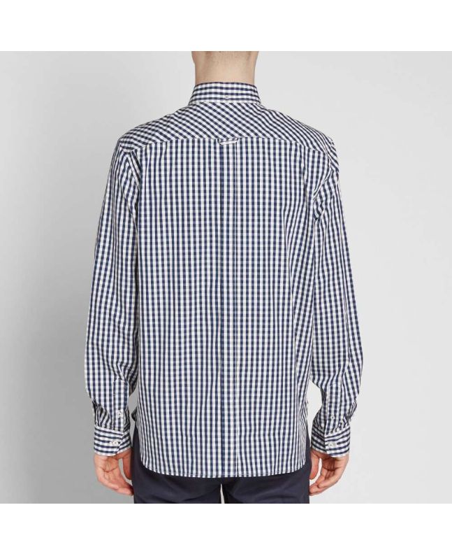 Spezial Madrid Fred Perry Reissues Gingham Shirt Navy