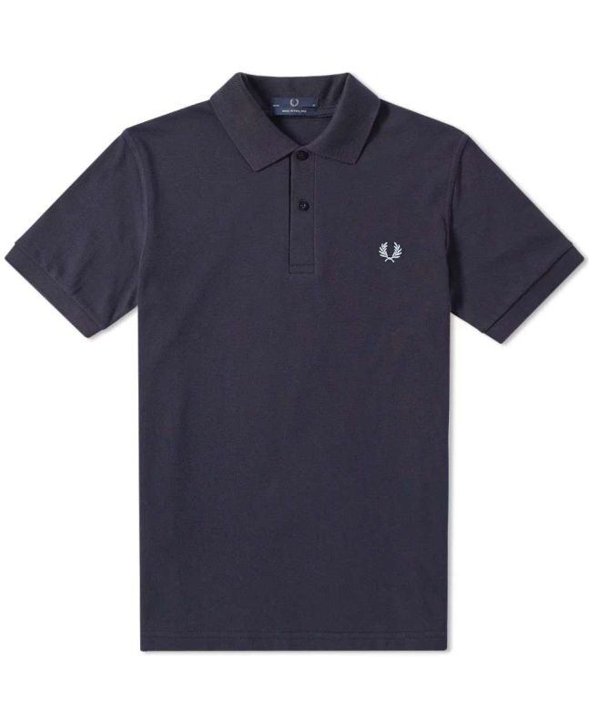 Spezial Madrid Fred Perry Reissues Original Plain Polo Navy & Ice