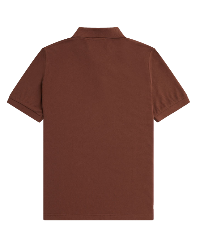 Spezial Madrid Fred Perry Reissues Original Plain Polo Whiskey Brown & Black