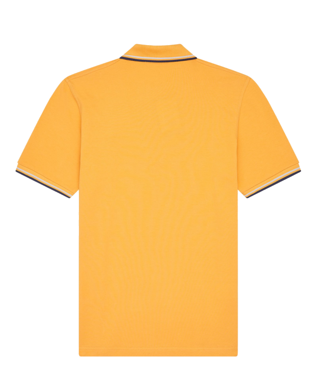 Spezial Madrid Fred Perry Reissues Original Twin Tipped Polo Gold & Deep Carbon