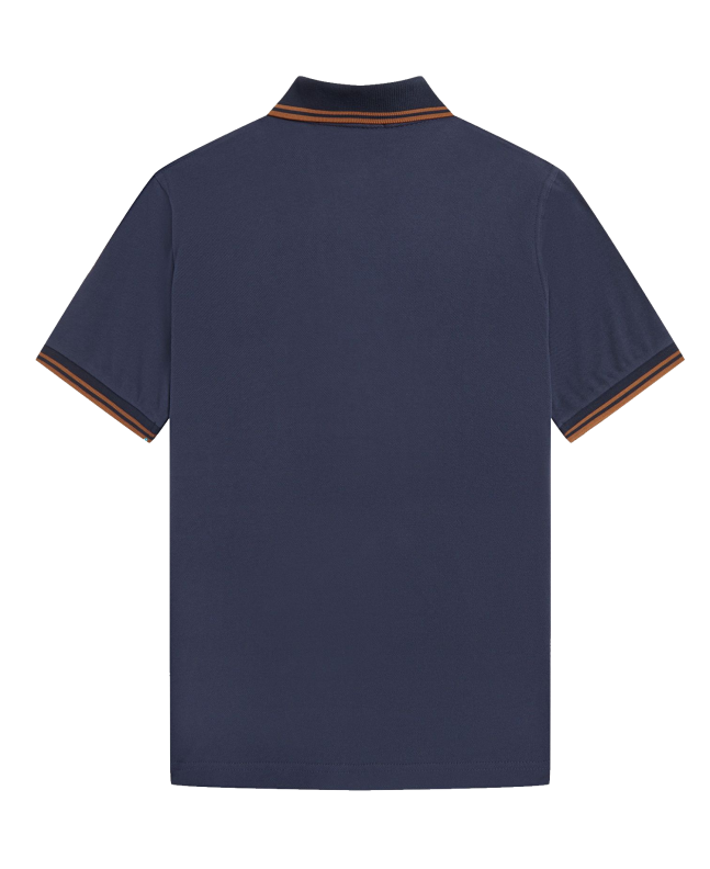 Spezial Madrid Fred Perry Reissues Original Twin Tipped Polo Navy & Nut Flake
