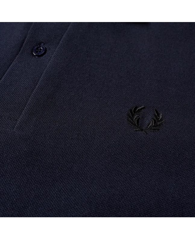 Spezial Madrid Fred Perry Reissues Original Twin Tipped Polo Navy King Fisher & Black
