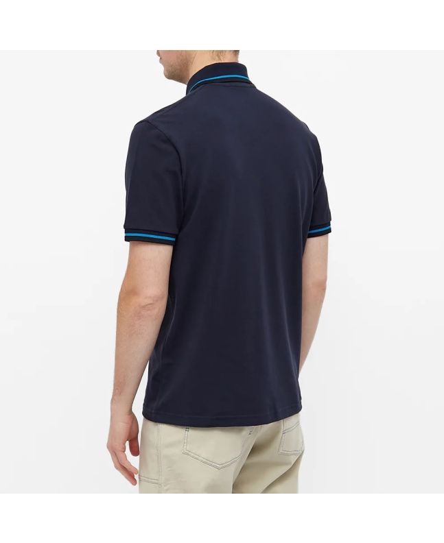 Spezial Madrid Fred Perry Reissues Original Twin Tipped Polo Navy King Fisher & Black